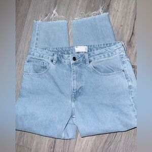 ASOS design distressed Light Blue Denim Jeans